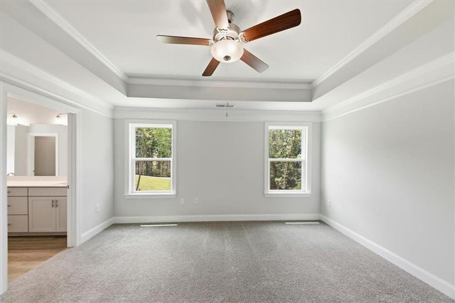 Spacious, unfurnished interior of a new home in Tuscany Hills, Douglasville (Image 18).
