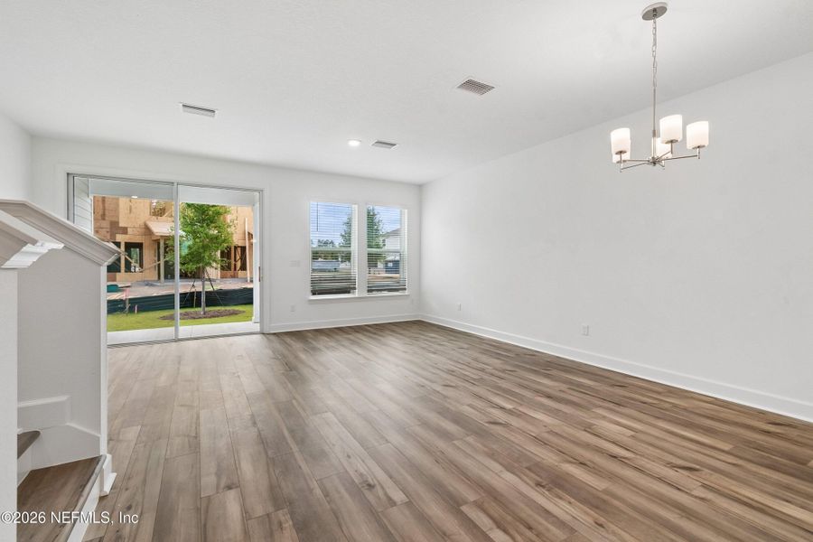 Spacious, unfurnished interior of a new home in Westerly Park at Wildlight – Overlook Collection, Yulee (Image 14).