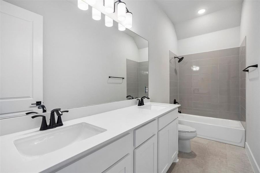 Furnished interior view inside a new home in The Arbors Midlothian, Midlothian (Image 10).