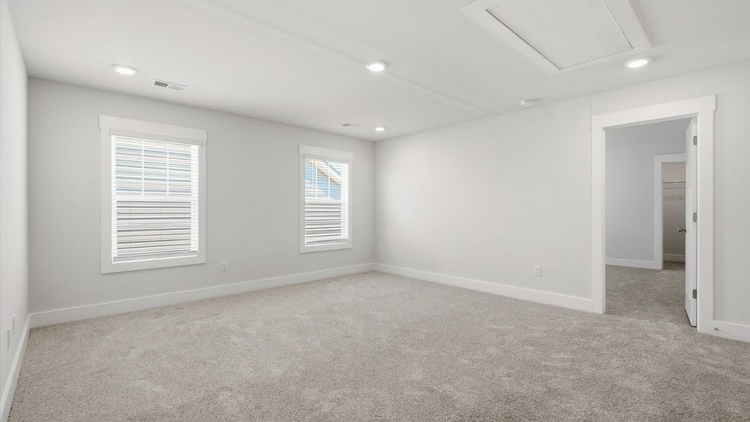 Furnished interior view inside a new home in Walnut Ridge, Inman (Image 31). Furnished interior view inside a new home in Walnut Ridge, Inman (Image 31).