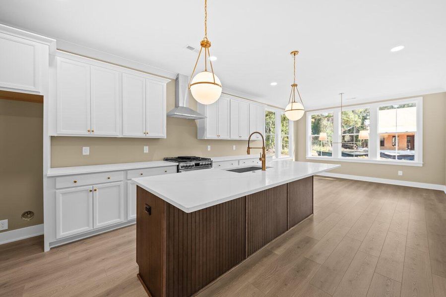 Furnished interior view inside a new home in , Awendaw (Image 7).