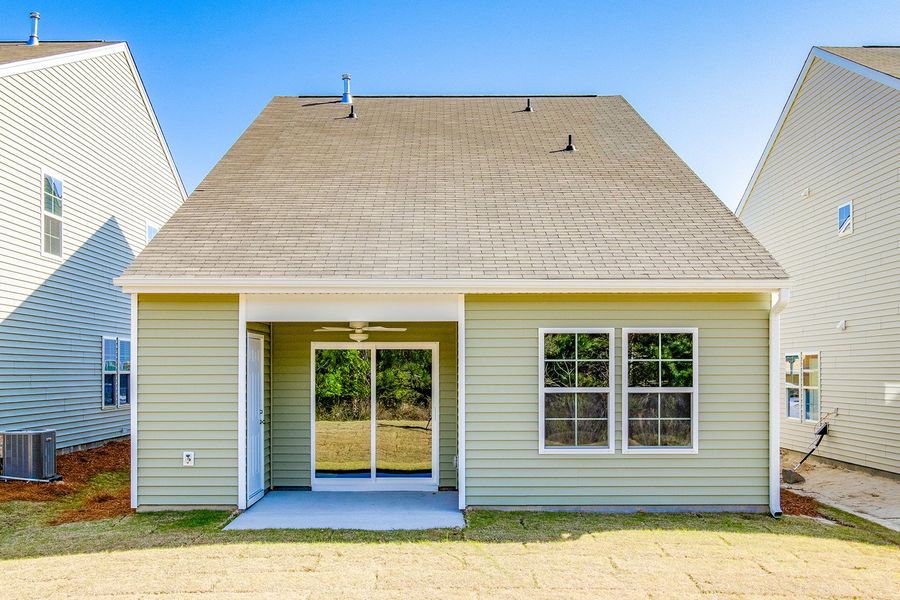 Exterior details and patio area of a home in Bluefield, Lexington (Image 21).