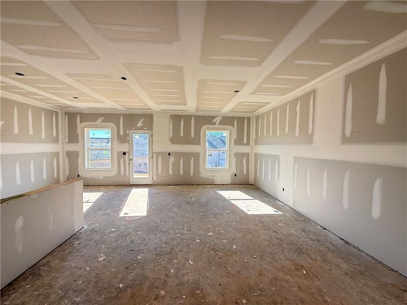 In-progress construction of a new home in Leydenview, Mableton, GA (Image 37).