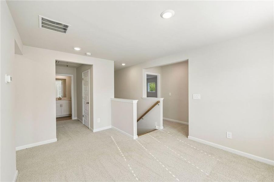 Spacious, unfurnished interior of a new home in Hemingway - Reserve Series, Cumming (Image 39). Spacious, unfurnished interior of a new home in Hemingway - Reserve Series, Cumming (Image 39).
