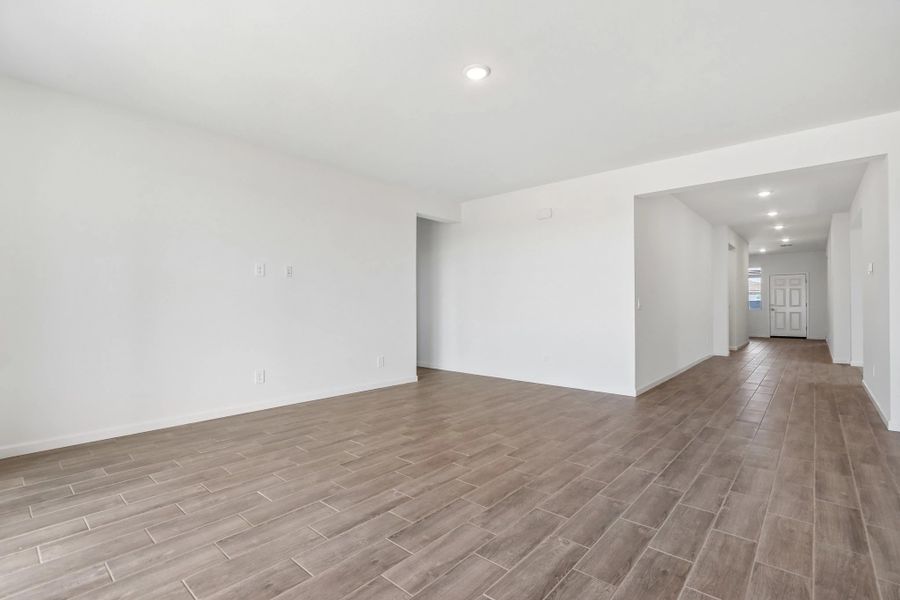 Great room and foyer
