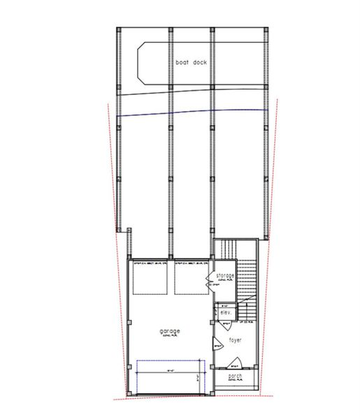 2D floor plan layout of this home in , Tiki Island, TX (Image 3).
