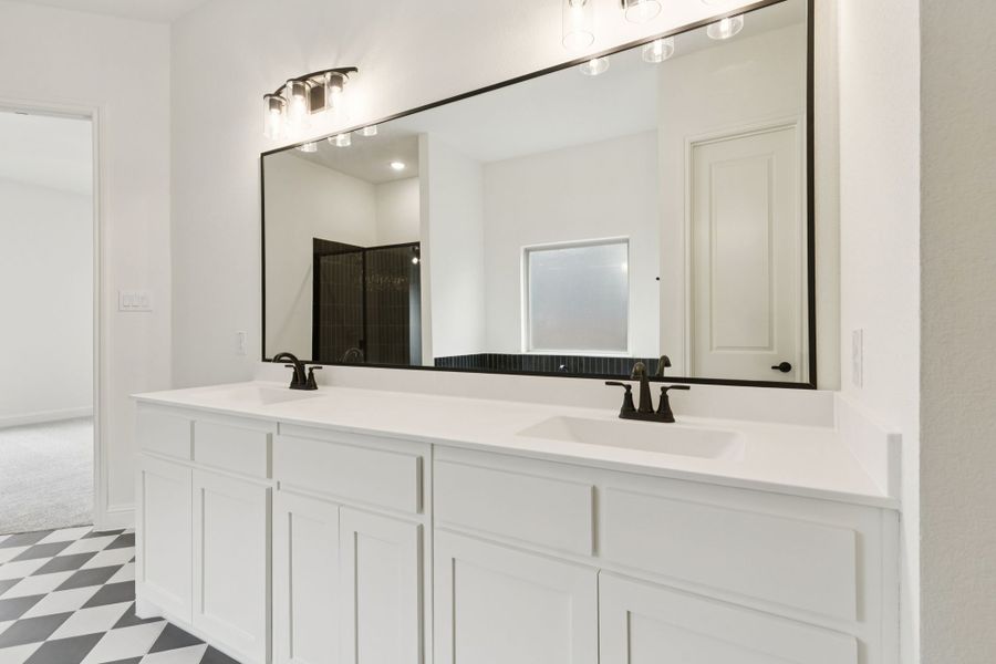 Furnished interior view inside a new home in Timberbrook, Justin (Image 12). Furnished interior view inside a new home in Timberbrook, Justin (Image 12).