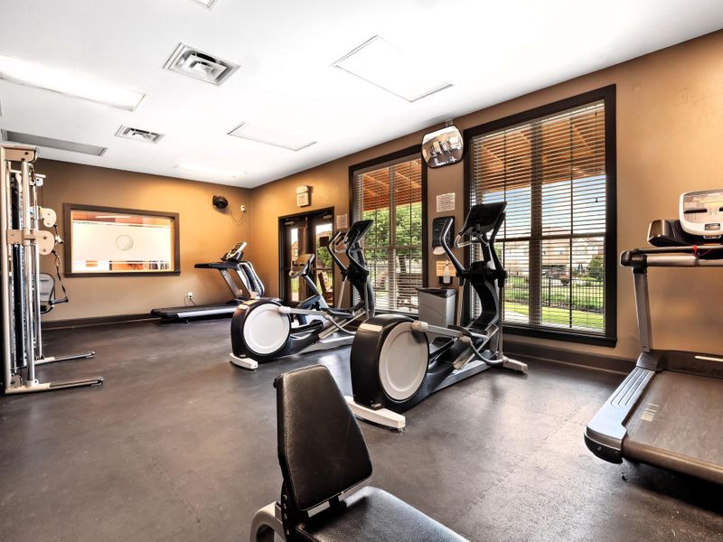 An additional smaller fitness center for those seeking a smaller space for their workout. An additional smaller fitness center for those seeking a smaller space for their workout.
