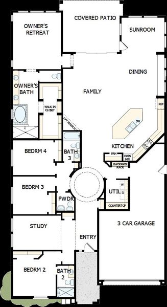 2D floor plan layout of this home in Alston at Soleo, San Tan Valley, AZ (Image 2). 2D floor plan layout of this home in Alston at Soleo, San Tan Valley, AZ (Image 2).