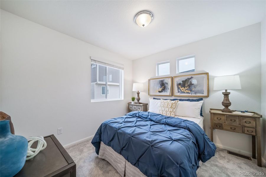 Furnished interior view inside a new home in Muegge Farms, Bennett (Image 17).
