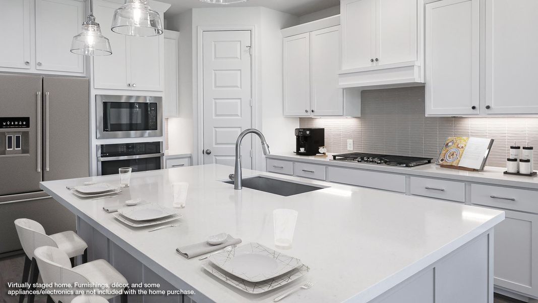 Furnished interior view inside a new home in Juniper Springs, Lockhart (Image 10).