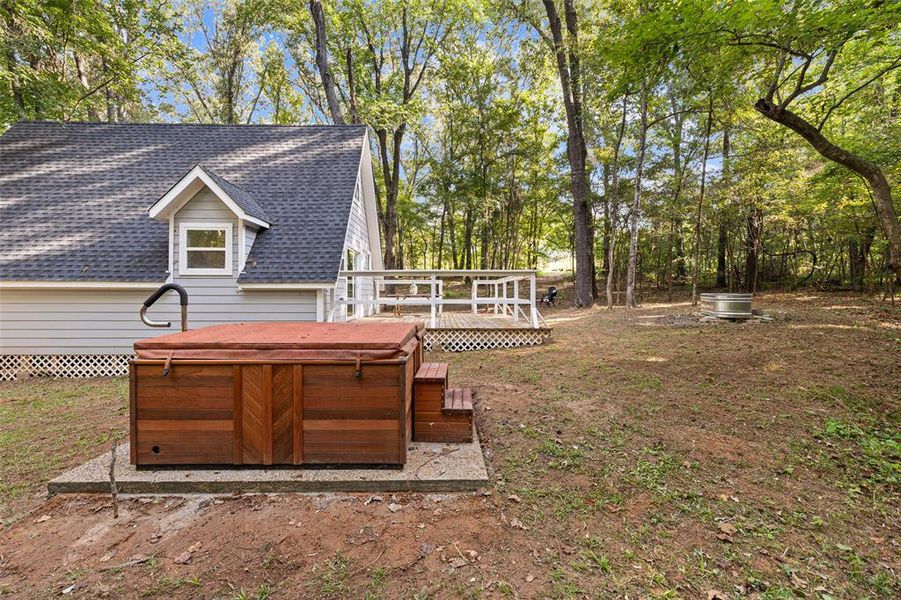 Exterior details and patio area of a home in , Hawkins (Image 2). Exterior details and patio area of a home in , Hawkins (Image 2).