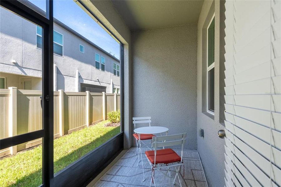 Exterior details and patio area of a home in , Tampa (Image 22).