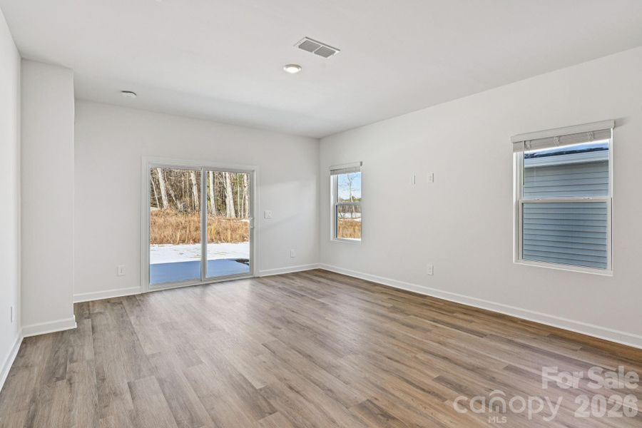 Spacious, unfurnished interior of a new home in Walnut Reserve, Conover (Image 14). Spacious, unfurnished interior of a new home in Walnut Reserve, Conover (Image 14).