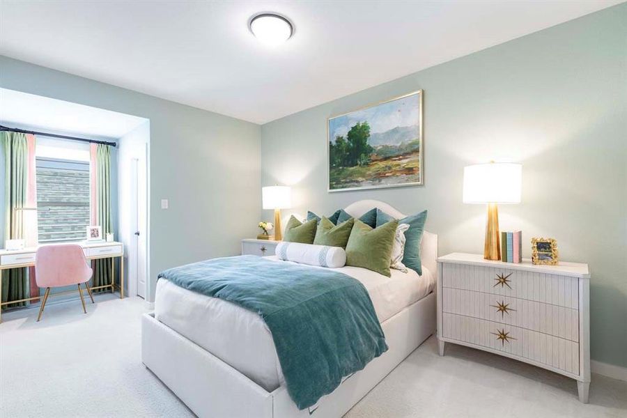 Furnished interior view inside a new home in Gateway Village - The Reserve, Denison (Image 36).