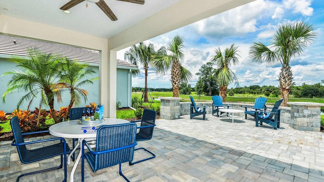 Representative exterior details of a home built from the Heritage 2 by Neal Communities in Grand Park Real Estate and Homes for Sale in Sarasota, FL - Neal Communities, Sarasota (Image 18).