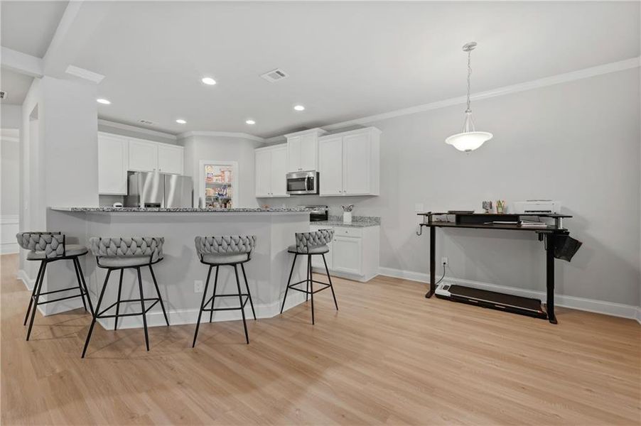Furnished interior view inside a new home in , McDonough (Image 14).