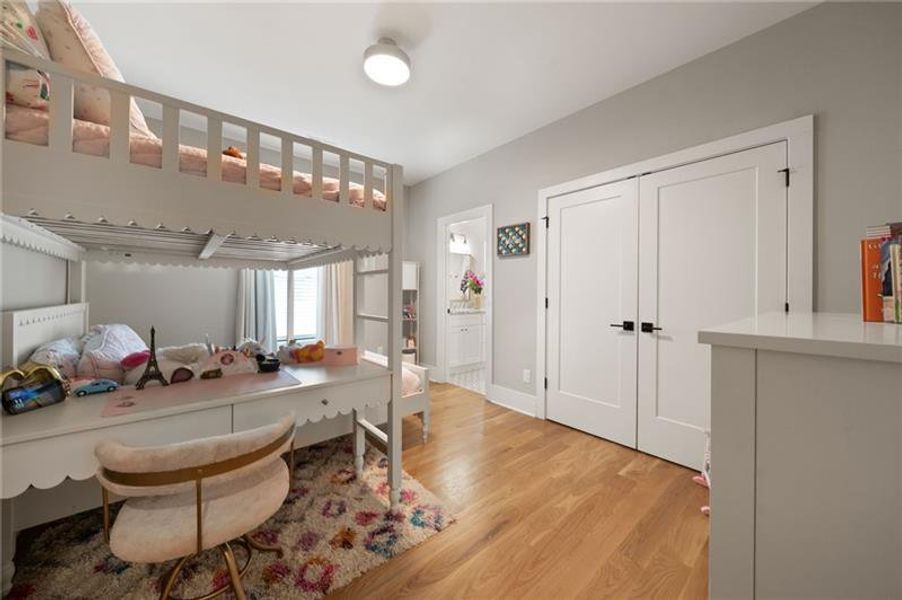 Furnished interior view inside a new home in , Atlanta (Image 38).