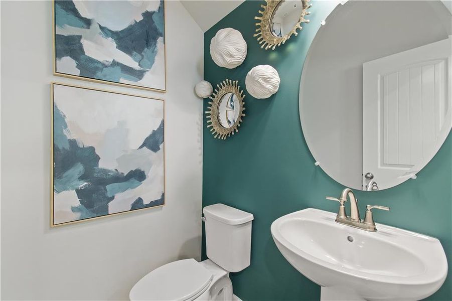 Furnished interior view inside a new home in Diamante, Stockbridge (Image 29).