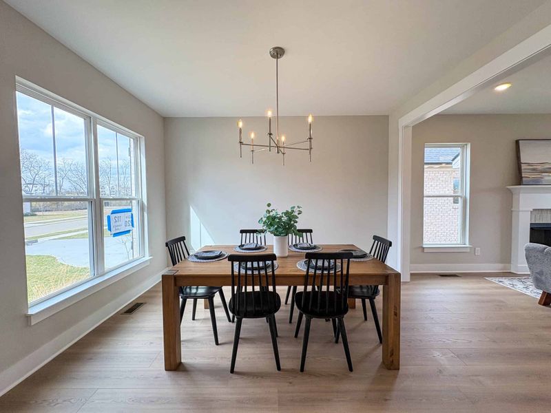 Furnished interior view inside a new home in Westfield Manor Homes, Gallatin (Image 5).