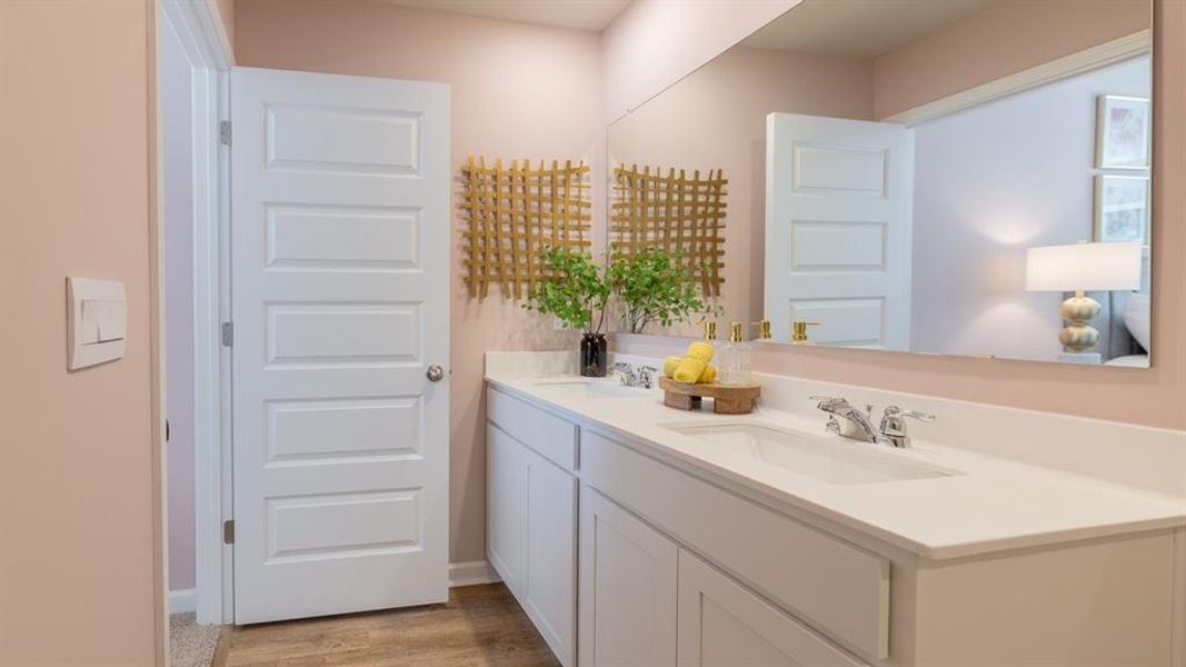 Furnished interior view inside a new home in Young's Crossing, Stone Mountain (Image 14).