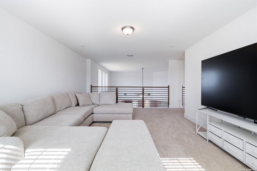 Furnished interior view inside a new home in , Seguin (Image 14).