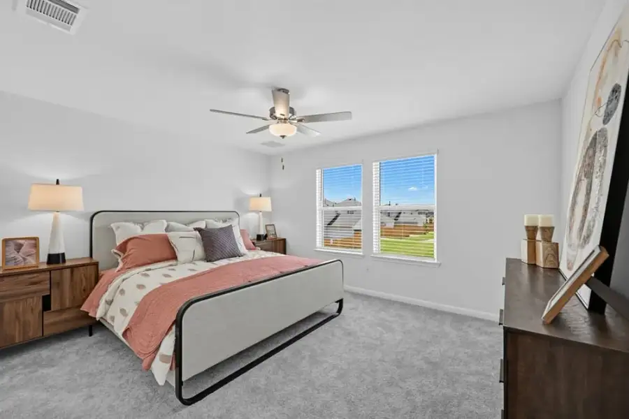 Furnished interior view inside a new home in Emory Crossing, Hutto (Image 4).