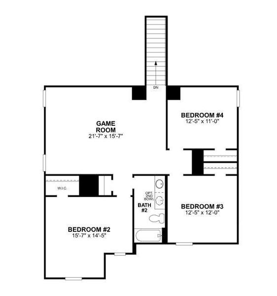2D floor plan layout of this home in Forest Park, Princeton, TX (Image 22). 2D floor plan layout of this home in Forest Park, Princeton, TX (Image 22).