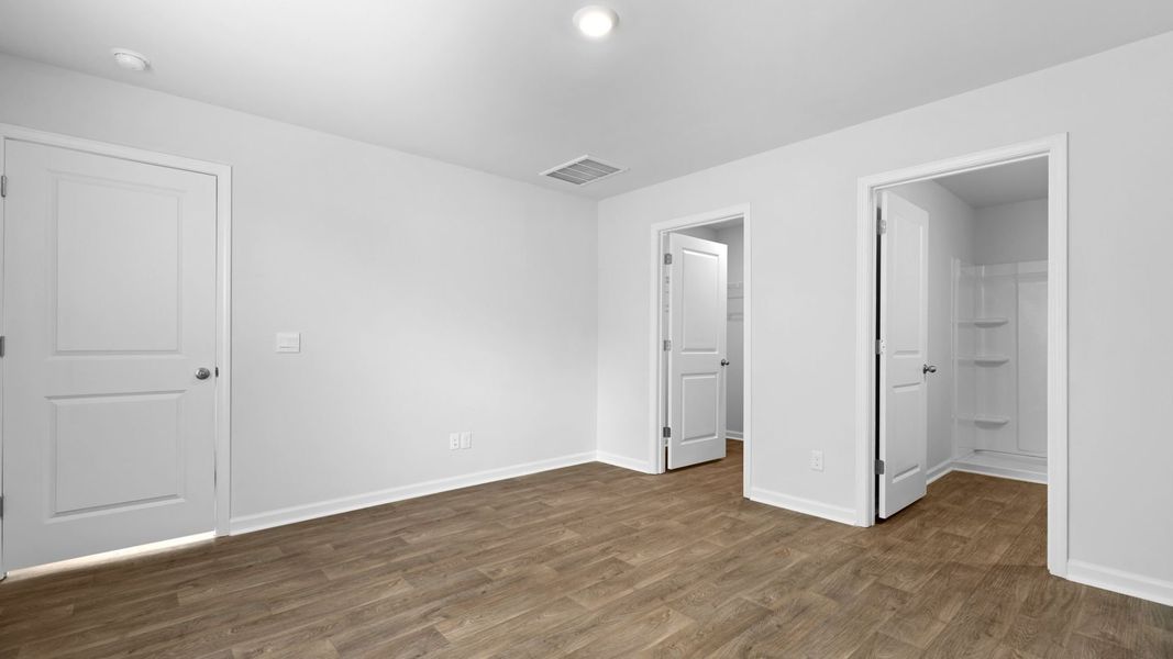 Representative unfurnished interior of a home built from the HELENA by D.R. Horton in Center Pointe, Santee (Image 20).