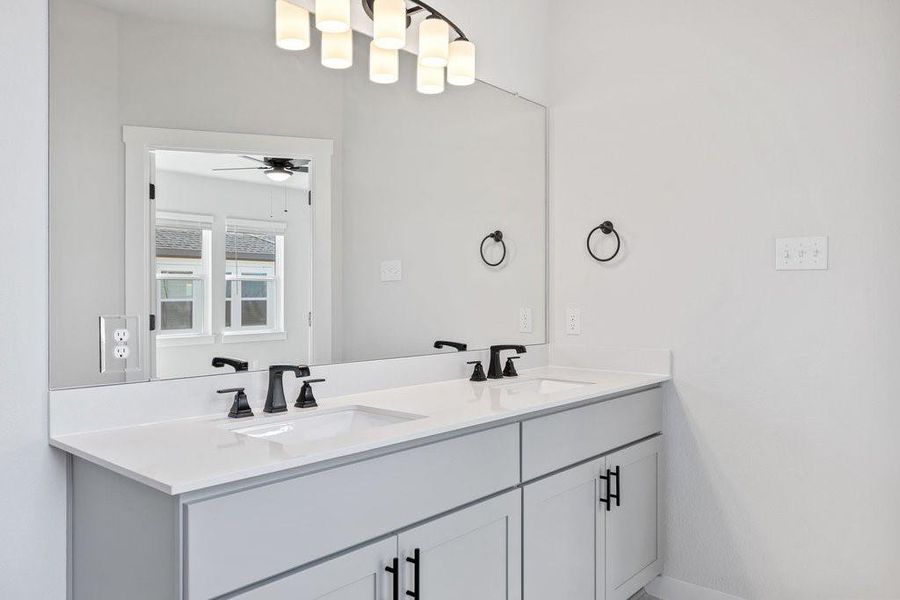 Furnished interior view inside a new home in Park Central, Georgetown (Image 11).