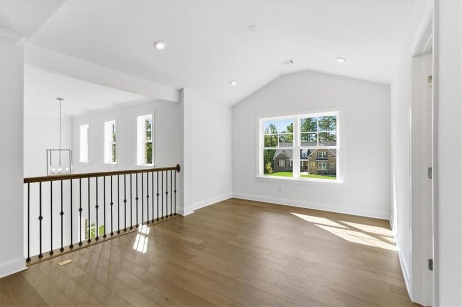 Spacious, unfurnished interior of a new home in The Estates at Hurricane Pointe, Douglasville (Image 33).
