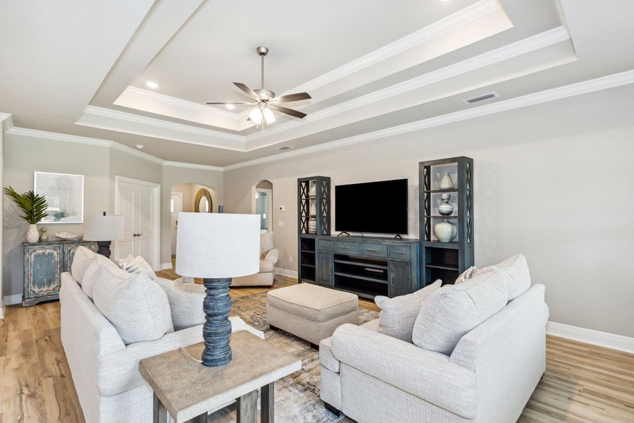 Representative furnished interior of a home built from the The Sapphire by Herbst Homes in Prosperity Point, Milton (Image 8).