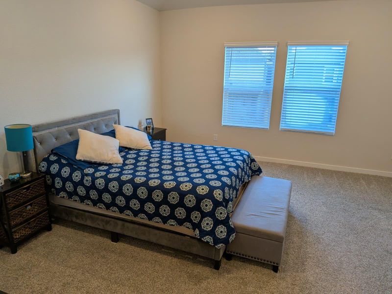 Furnished interior view inside a new home in McClendon Park Village, Houston (Image 8).