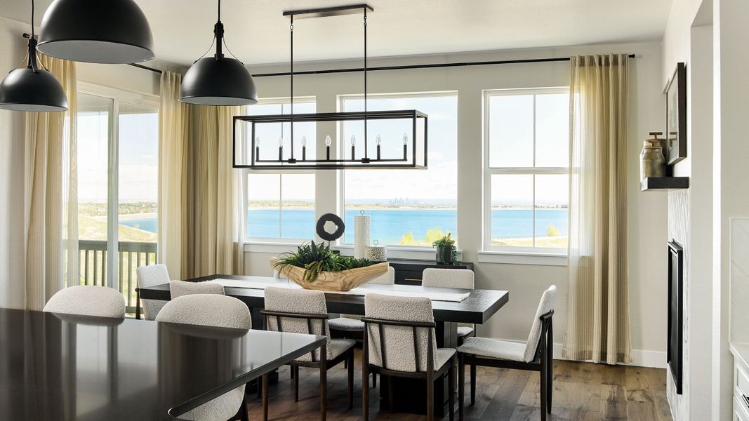 Representative furnished interior of a home built from the Vail by Taylor Morrison in Parterre Destination Collection, Thornton (Image 15).