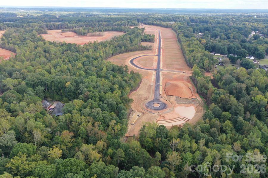 Sky view of community