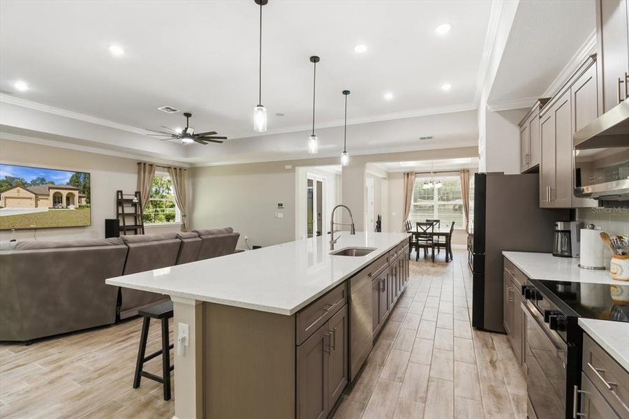 Furnished interior view inside a new home in , Homosassa (Image 40).