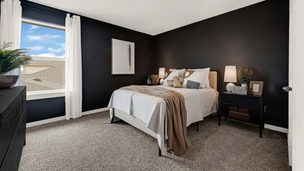 Furnished interior view inside a new home in Evergreen, Rosenberg (Image 17).