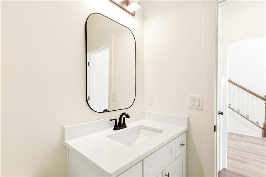 Furnished interior view inside a new home in , Dallas (Image 15).