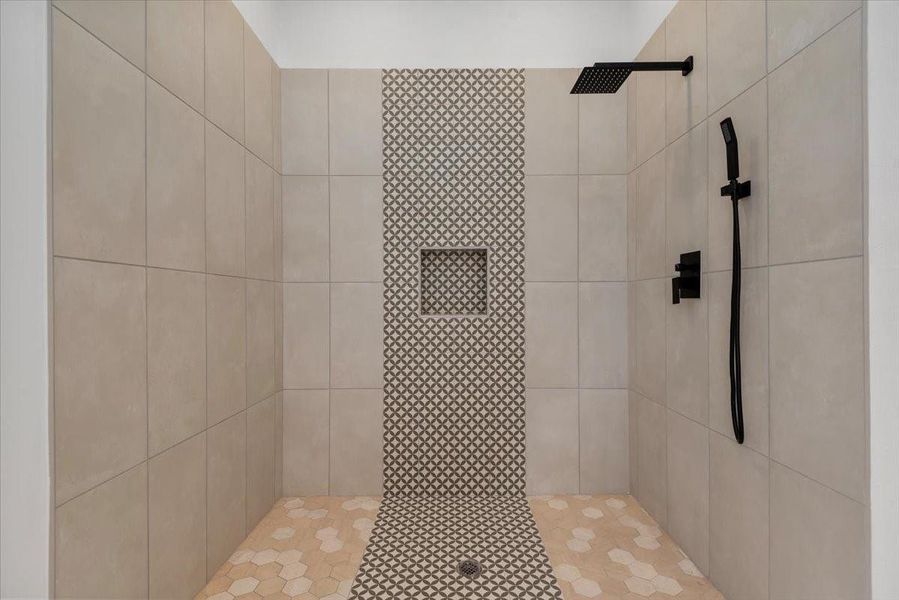 Close-up of interior finishes inside a home in , Houston (Image 21).
