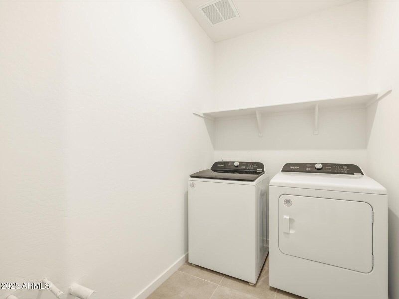 Included Washer & Dryer