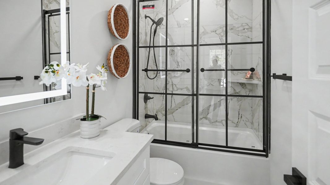 Furnished interior view inside a new home in , North Charleston (Image 17).