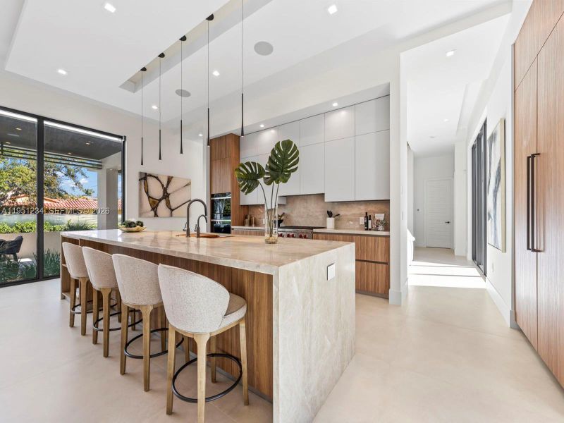 Furnished interior view inside a new home in , Palmetto Bay (Image 16).