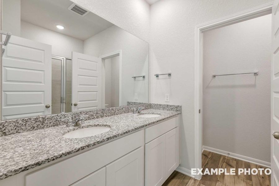 Furnished interior view inside a new home in Caney Creek Place, Conroe (Image 6). Furnished interior view inside a new home in Caney Creek Place, Conroe (Image 6).