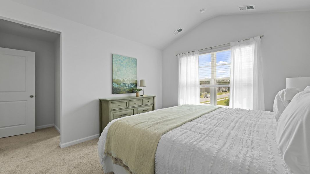 Representative furnished interior of a home built from the DUNCAN by D.R. Horton in Carolina Groves Townhomes, Moncks Corner (Image 26).