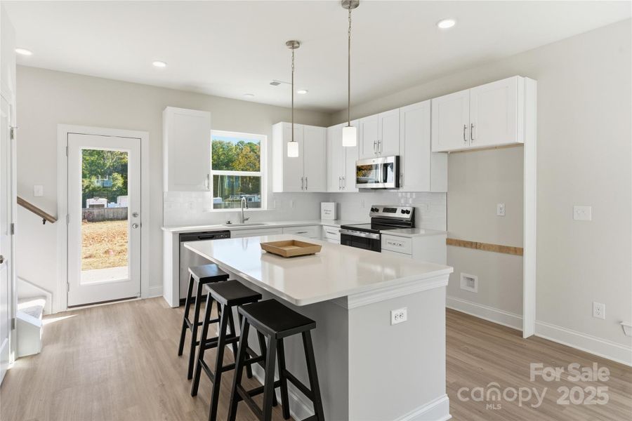 Furnished interior view inside a new home in , Fort Mill (Image 7).