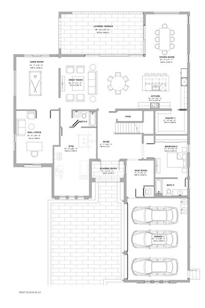 2D floor plan layout for the Saratoga by CC Homes in Estates by Turnberry, Davie, FL (Image 37). 2D floor plan layout for the Saratoga by CC Homes in Estates by Turnberry, Davie, FL (Image 37).