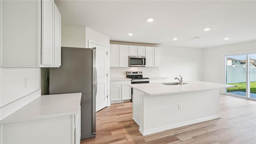 Furnished interior view inside a new home in Briarwood, Alachua (Image 13). Furnished interior view inside a new home in Briarwood, Alachua (Image 13).
