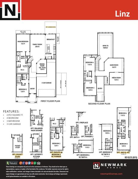 2D floor plan layout of this home in , Missouri City, TX (Image 3).