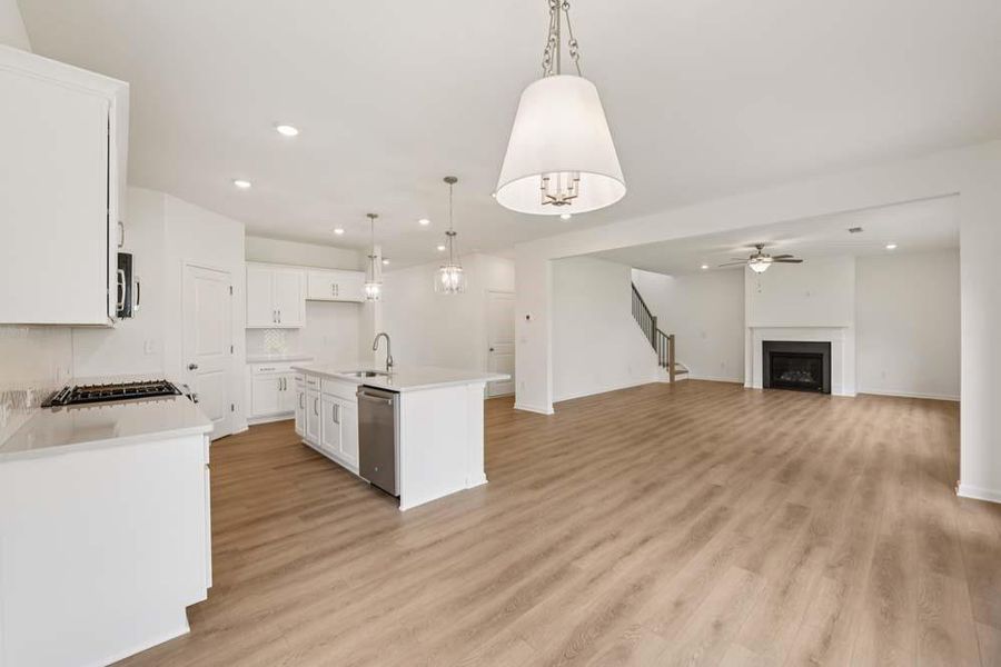 Spacious, unfurnished interior of a new home in Eastlyn Crossing, Flowery Branch (Image 20). Spacious, unfurnished interior of a new home in Eastlyn Crossing, Flowery Branch (Image 20).