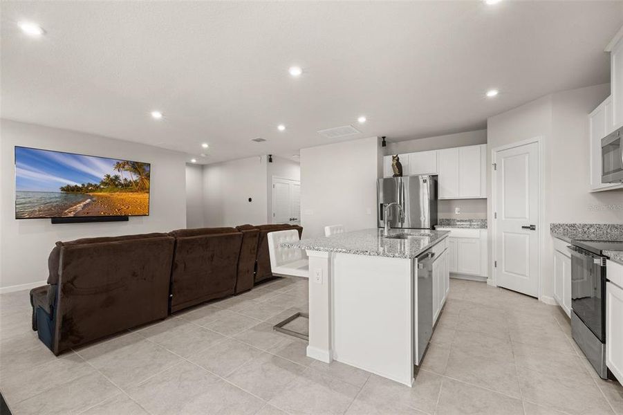 Furnished interior view inside a new home in , Sumterville (Image 11).